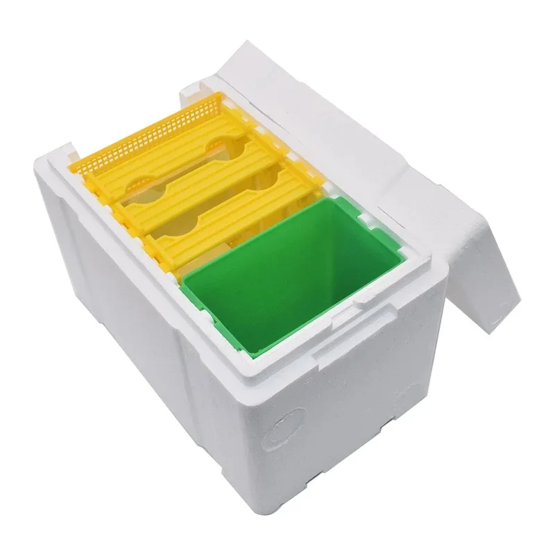 Hot Sale Beekeeping Equipment Polystyrene Mini Bee Hives EPS Queen Nuc Box Bee Mating Beehive Plastic Hive