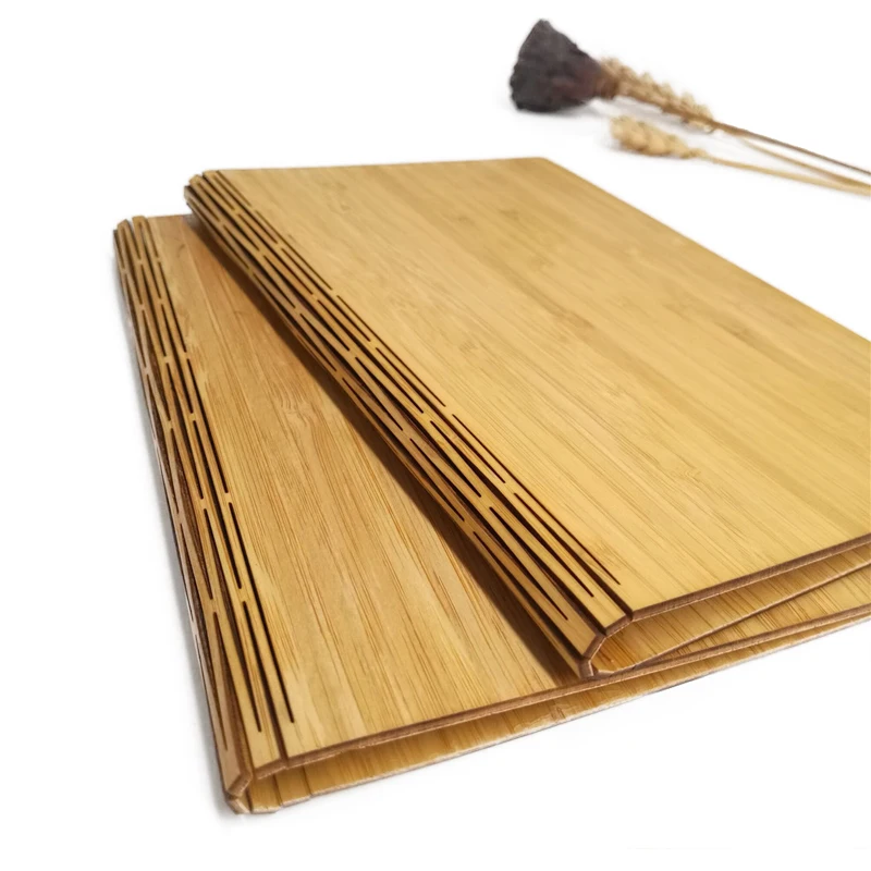 Custom Notebook with Bamboo Cover with 70-80 Sheets Laser Engraved Journals Best Promotional Gift Refillable Notepad