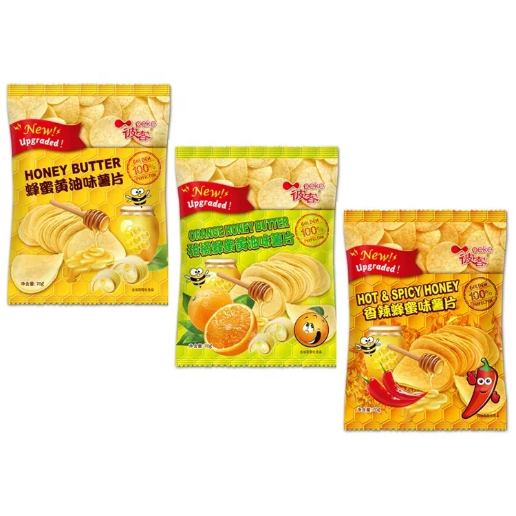 Легкие картофельные чипсы для здорового питания