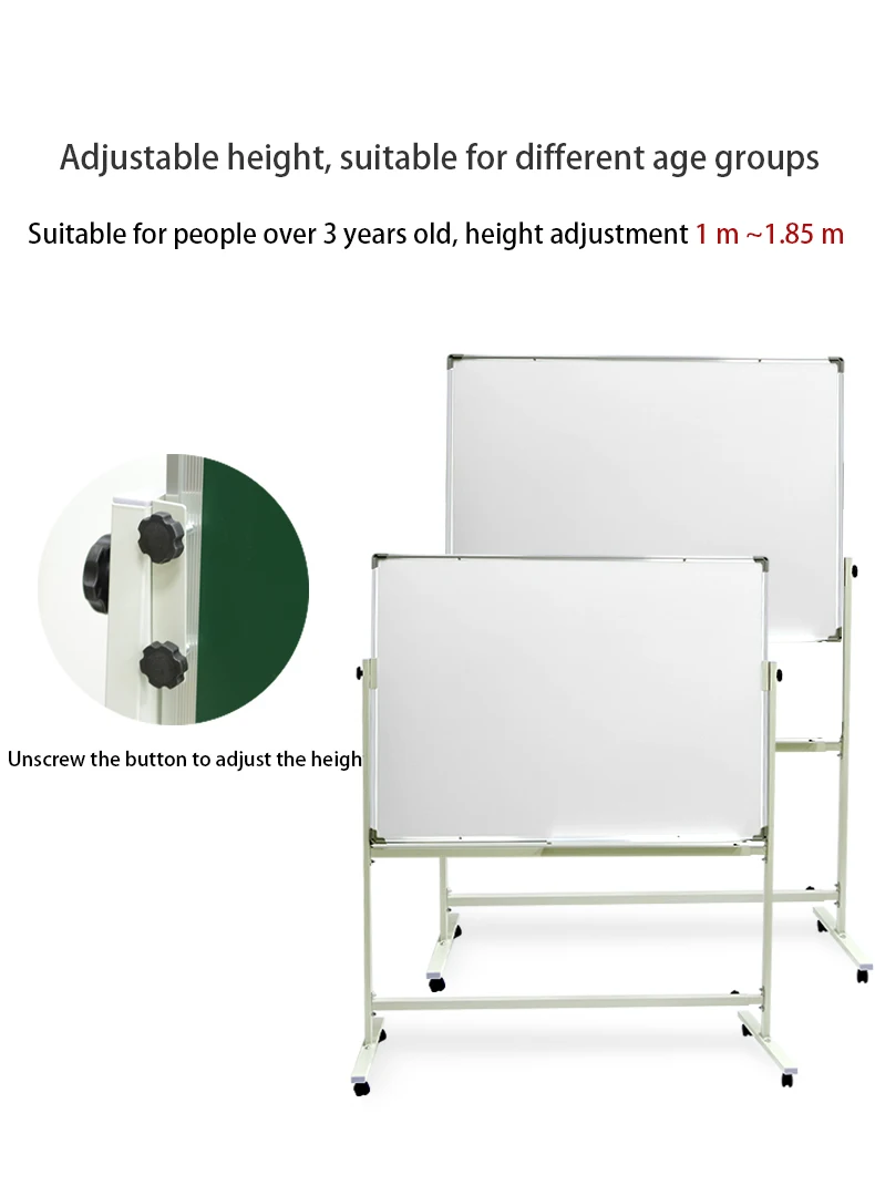 Factory Price Waterproof Flexible Whiteboard Reversible Mobile Writing Board