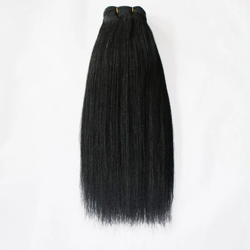
Ruijia beauty 100g/piece can be dyed and bleached virgin remy malaysian italian yaki hair for black women 