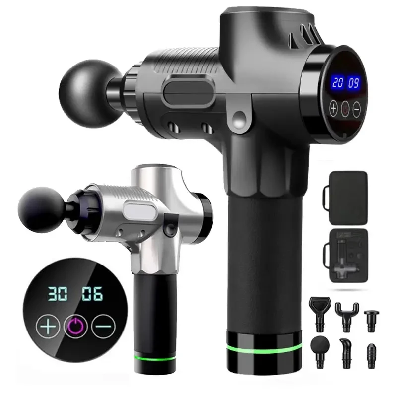 factory Low Sound Vibration Muscle Massage Gun Factory Best Selling Brushless 30 Speed Shenzhen Body Deep Tissue Massage Gun