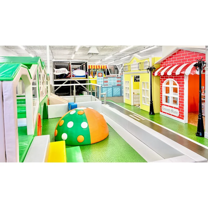 Angel Custom-made Play Stations Role Playhouse Indoor Playground Kids Soft Play Traffic Town
