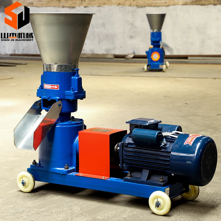 small scale diesel engine floating fish feed meal pellet machine for
