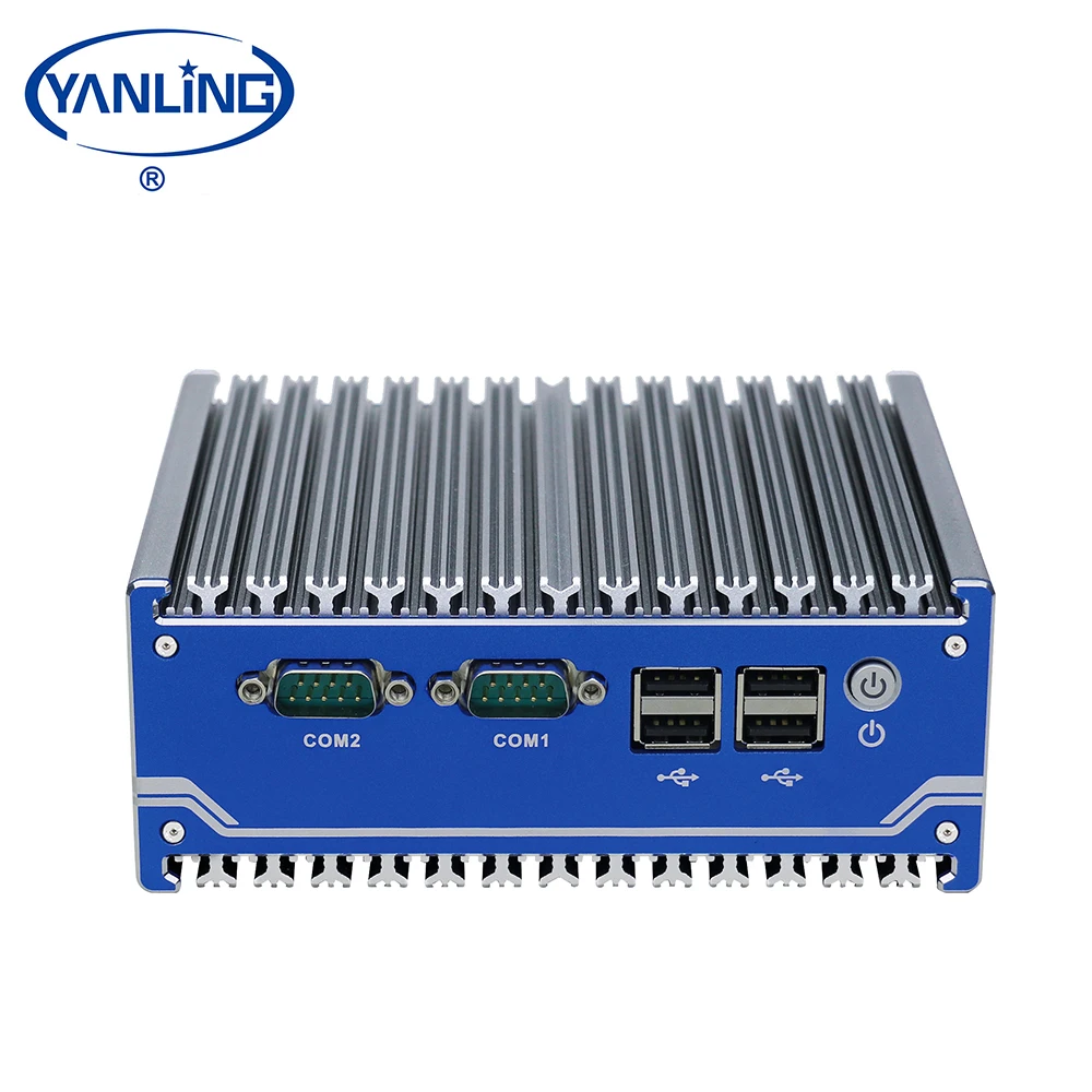 Мини-ПК без вентилятора j1900 WiFi 300 Мбит/с VGA для