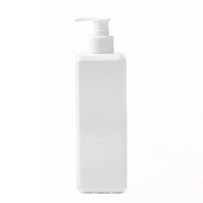 Empty square lotion bottles 100ml 150ml 200ml 250ml 300ml 500ml PET lotion bottle pump