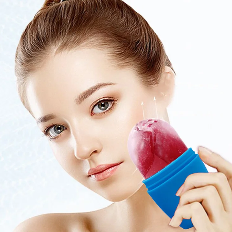 Ice Mold For Face Silicone Facial Ice Roller For Face Skin Care Beauty Stick Face Ice Mold Icing Tool
