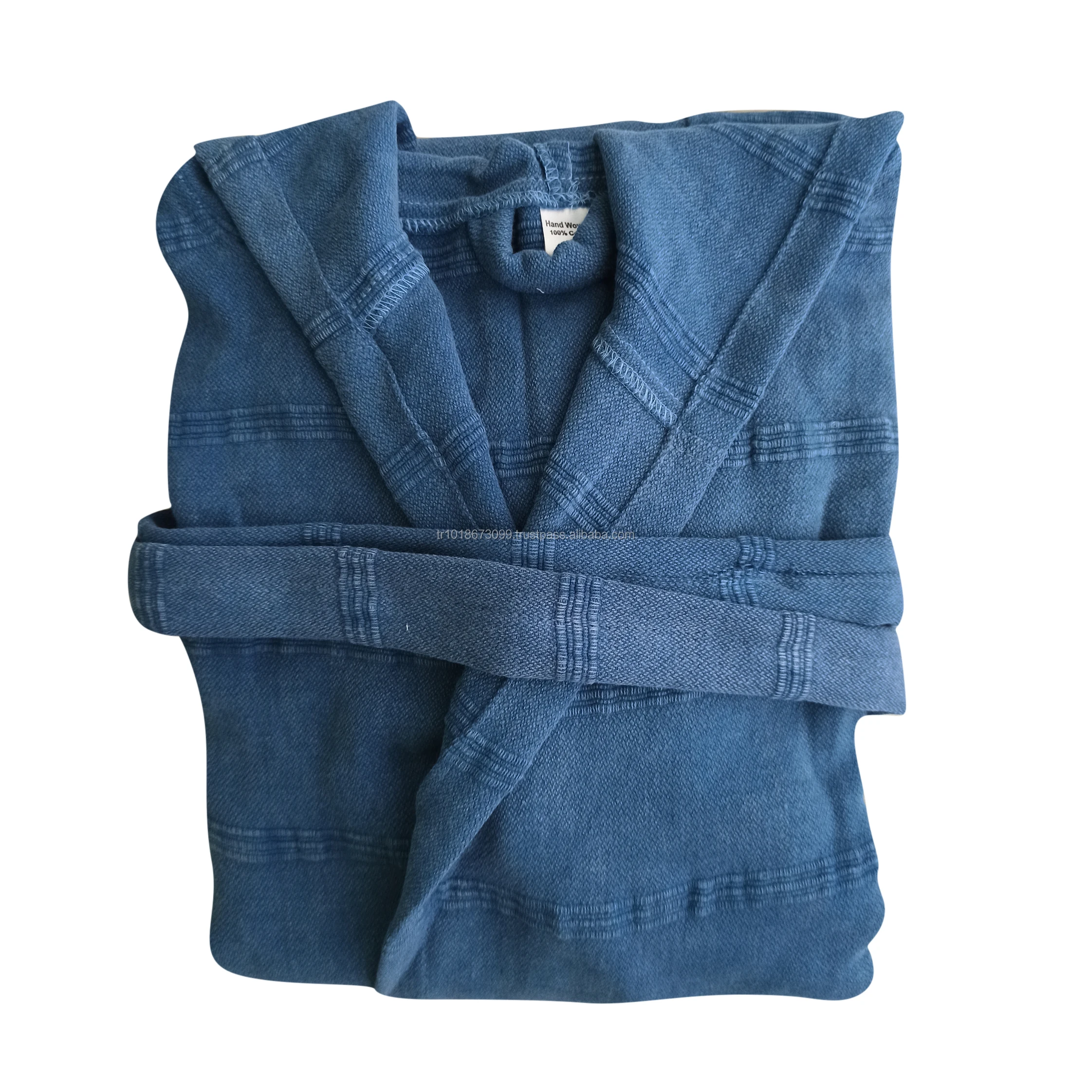 Халаты Stonewash хлопковый халат для женщин и мужчин Сделано в Турции дышащая ткань легкий бестселлер турецкие халаты