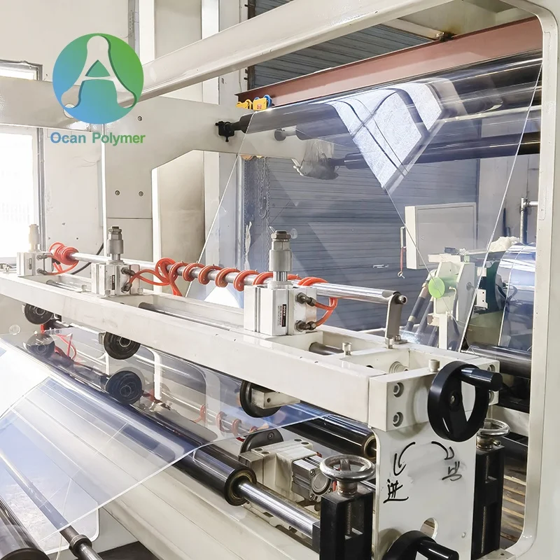 OCAN Sell  Clear Thermoforming PET Film 0.2mm 0.5mm PET/PETG Rigid Plastic Sheets for Food Packaging