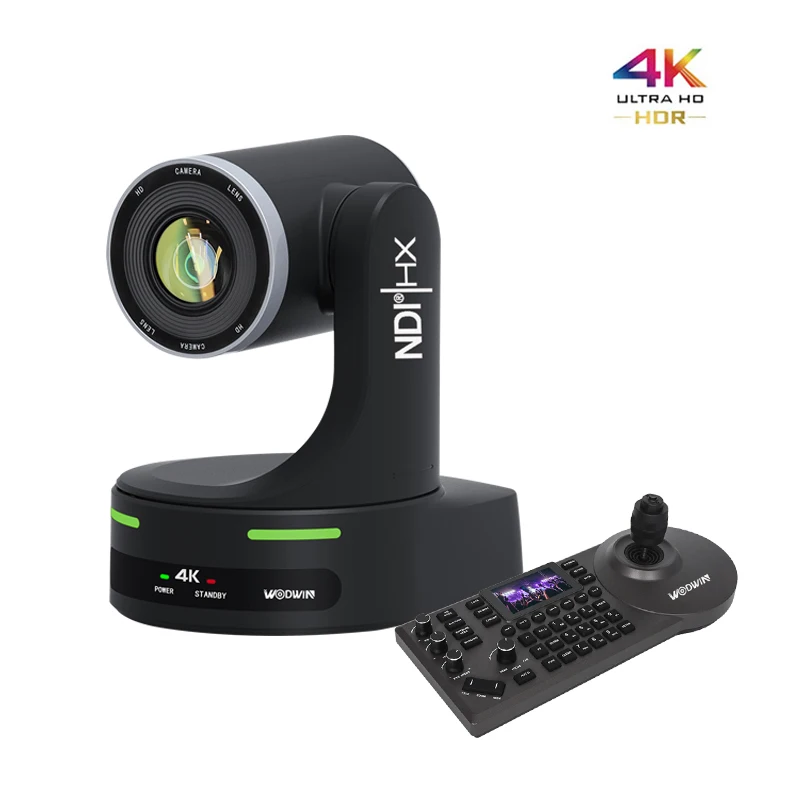 2024 новое профессиональное оборудование для телевещания 4K NDI HX система прямой трансляции камера видеоконференций SDI PTZ 20x