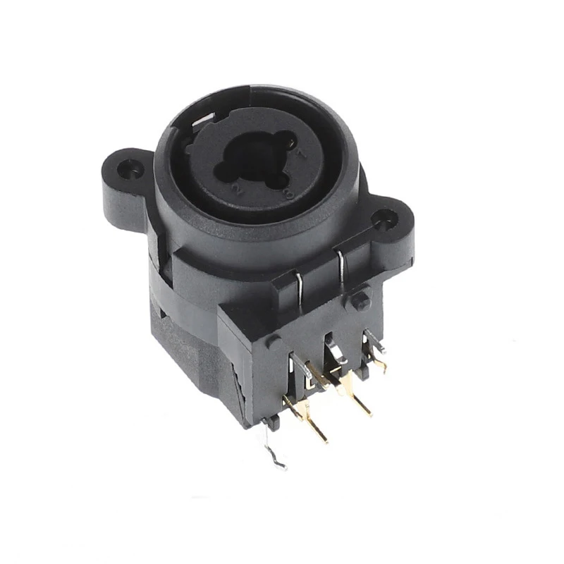 Sound Connector Mic Speaker Terminal Board Audio Jtele Female Xlr 10 Pin Connector