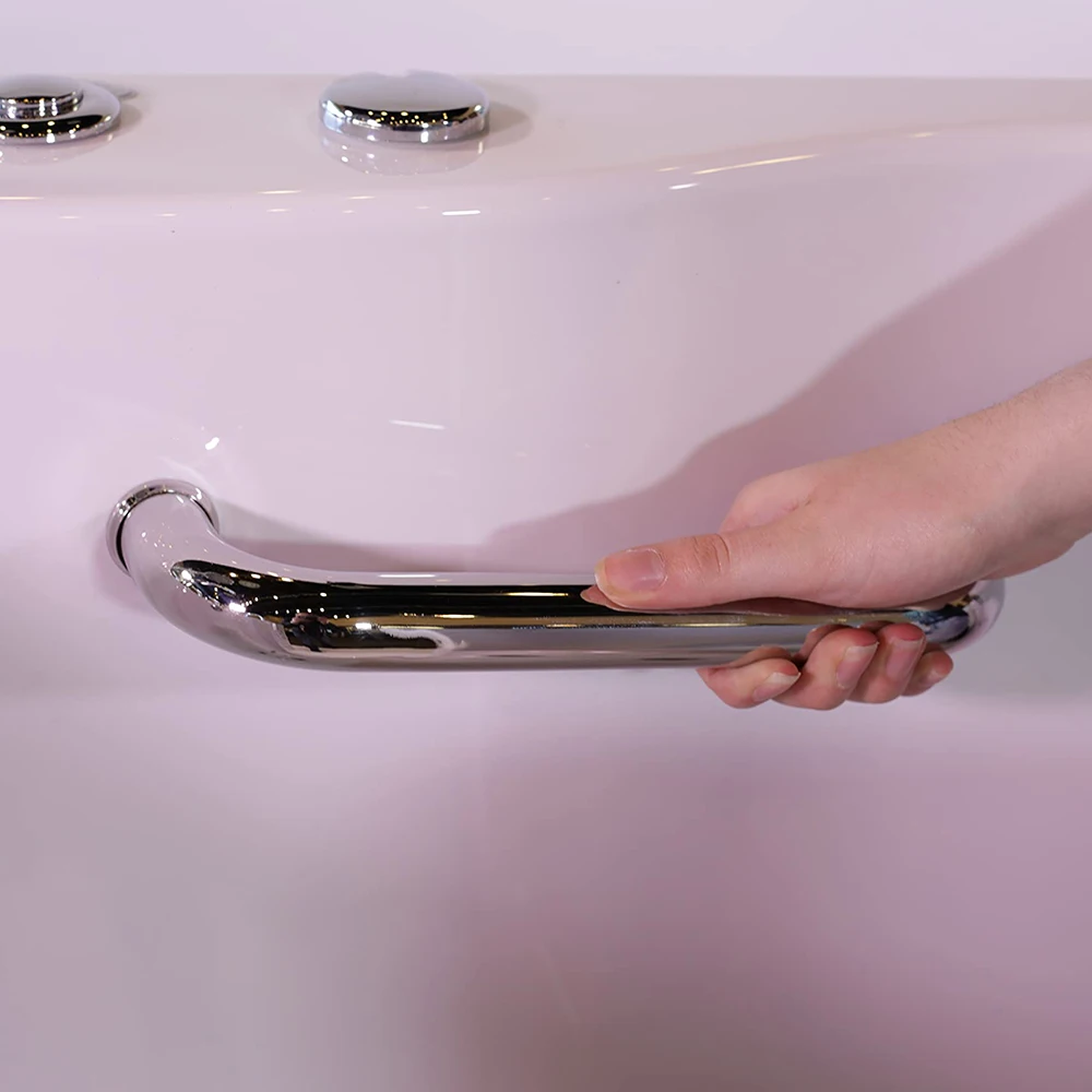 Ванна с гидромассажем ванна воздушными пузырями для прогулок пожилых людей высококачественная акриловая белая ванная 90 современных