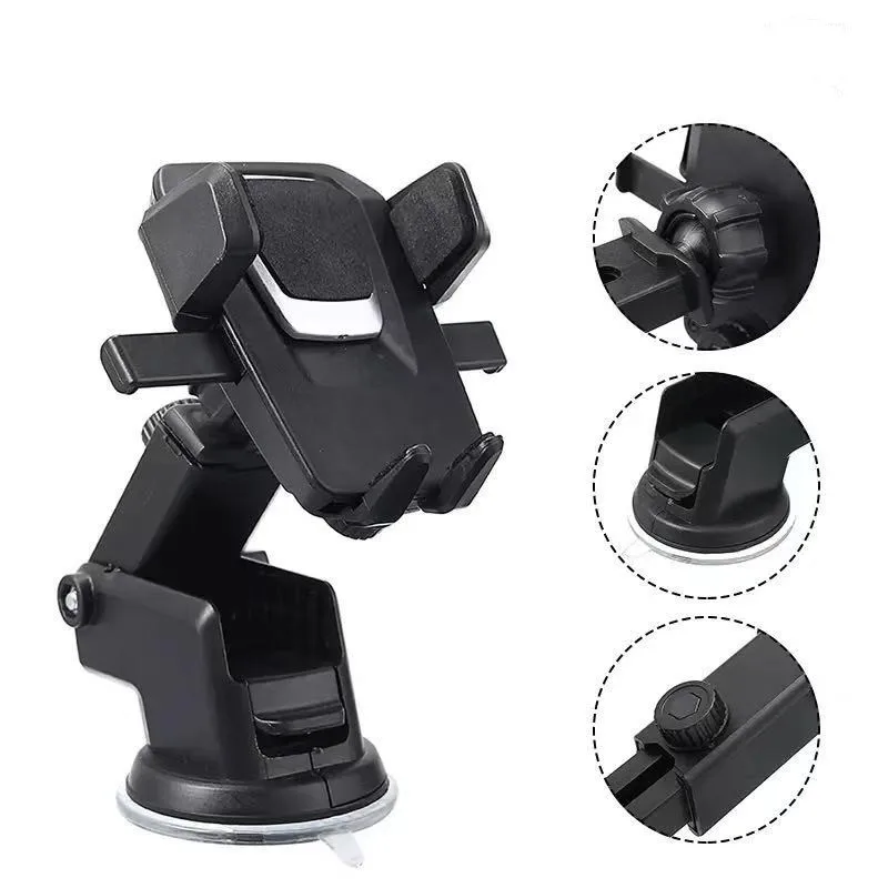 2021 Multifunction Desktop Phone Holder Degree Cell Phone Holder Rotatable Telescopic Car Mobile Phone Holder