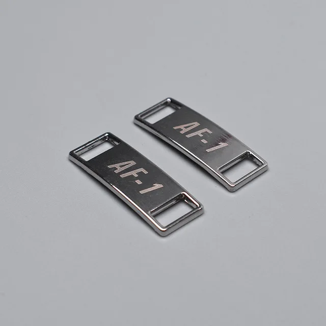 Hand Stamped Shoelace Charms - Personalized Shoe Charms - Inspirational Runner Shoe Tags - dubraes with logo all colors