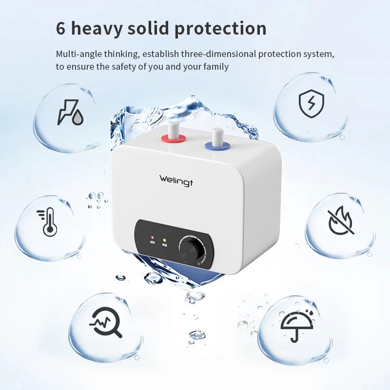 High Quality Wholesale Custom Cheap 1.5KW Fast Heat Storage Shower Heater Instant Electric Hot Water Geyser Heaters For Bathroom