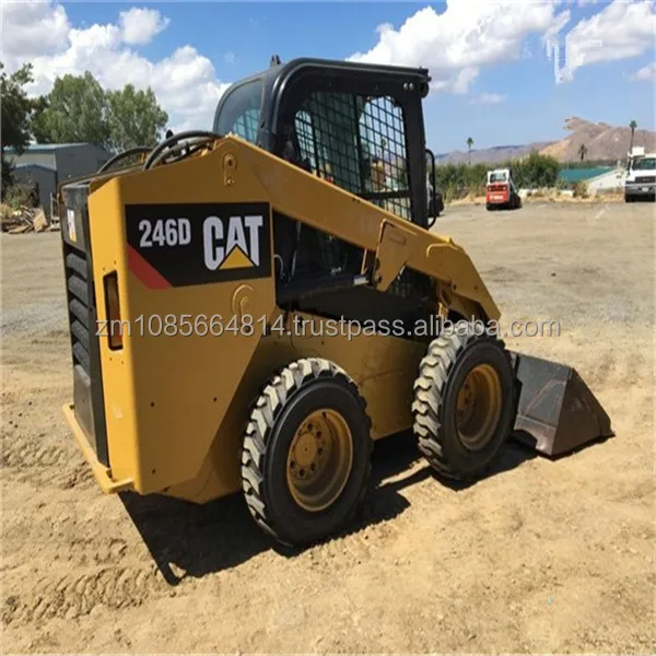used cat 246D skid steer loader for sale used cat caterpillar 262d 236d 246d 246b mini skid steer loader for sale