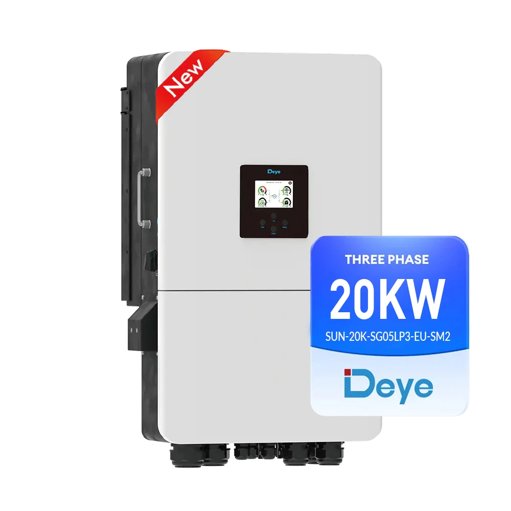Европейский Гибридный инвертор Deye 20 кВт ip65 с Mppt SUN-20K-SG05LP3-EU-SM2