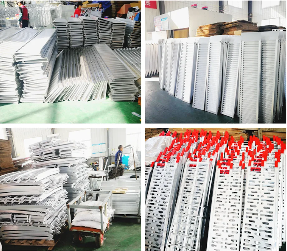 Superior Quality Utility Outdoor steel ramp for atv Wholesale Custom Outdoor ramp ladder motorcycle