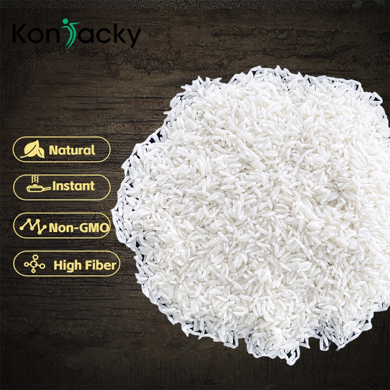 Dried Konjac Diabetic Rice High in Dietary Fiber and Ideal for Low Carb Diets