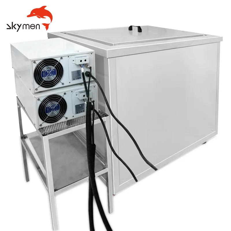 Skymen 2400W 175L automotive spare parts injector degreaser industry production dpf ultrasonic cleaner tank cleaning machine