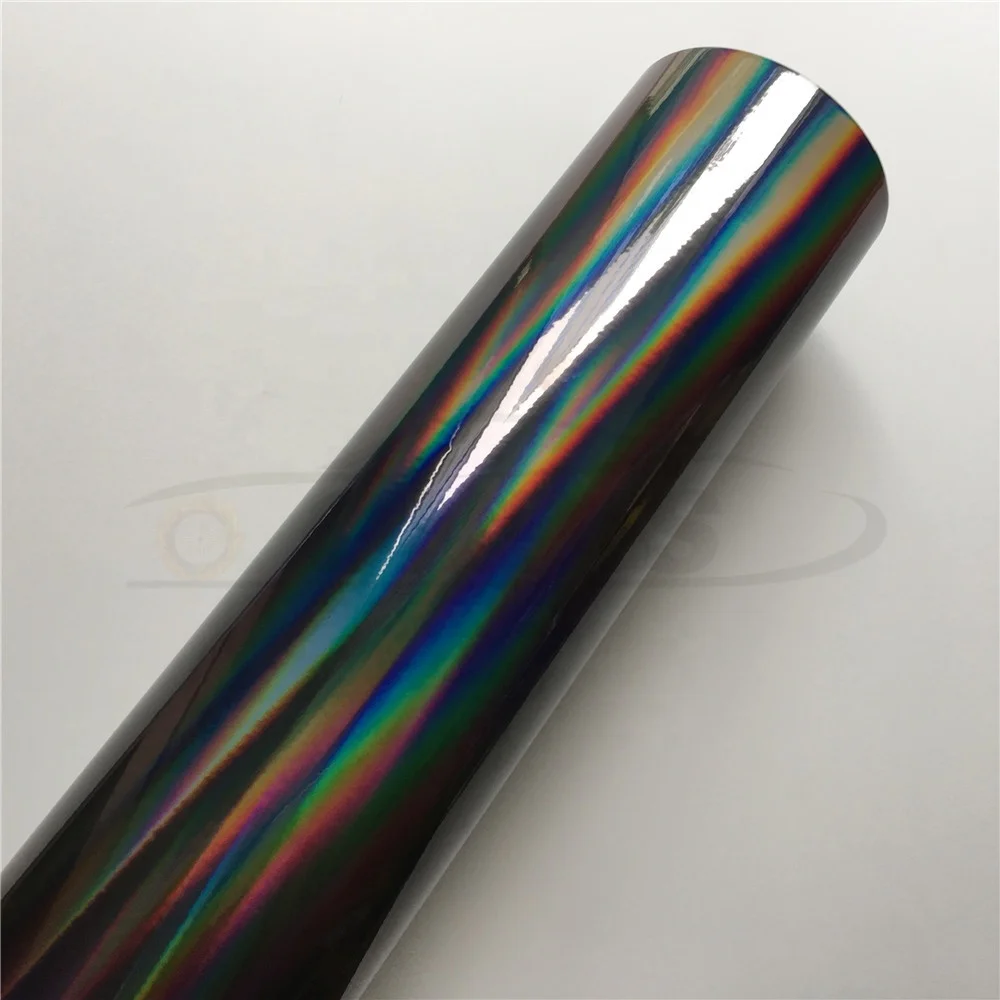 1.52*18m Holographic Rainbow Film Foil for Car Wrap Vinyl ADVERTISEMENT STICKER