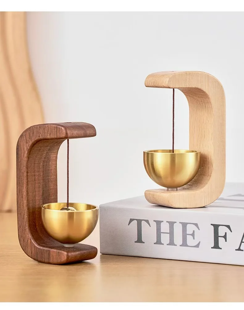Magnetic doorbell Happiness House suction door type wind chime entry reminder bell Entry Dopamine doorbell hanging gift