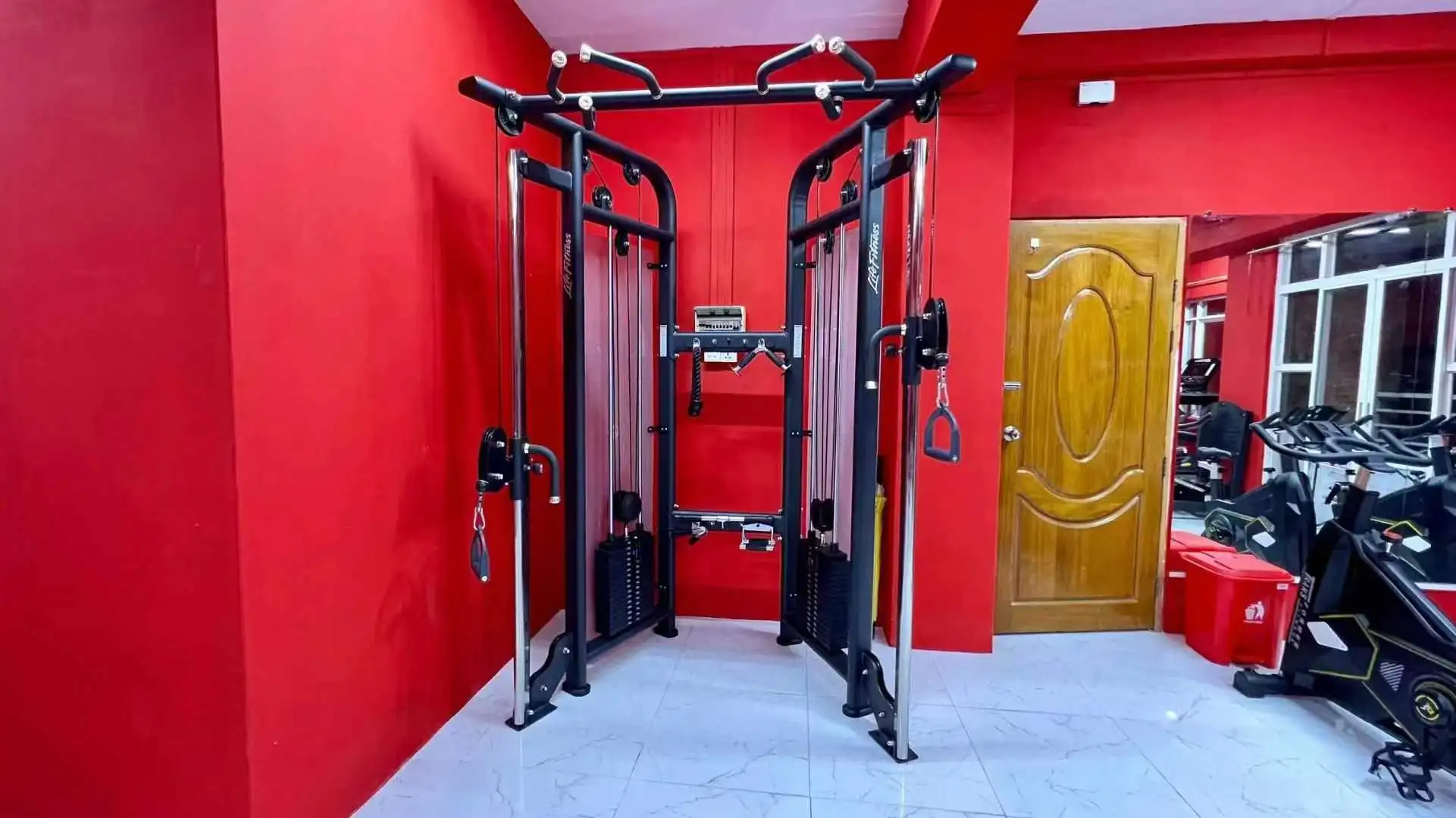 Functional Trainer Strength training fitness equipment bodybuilding exercise sport sporting gym machine muti function trainer