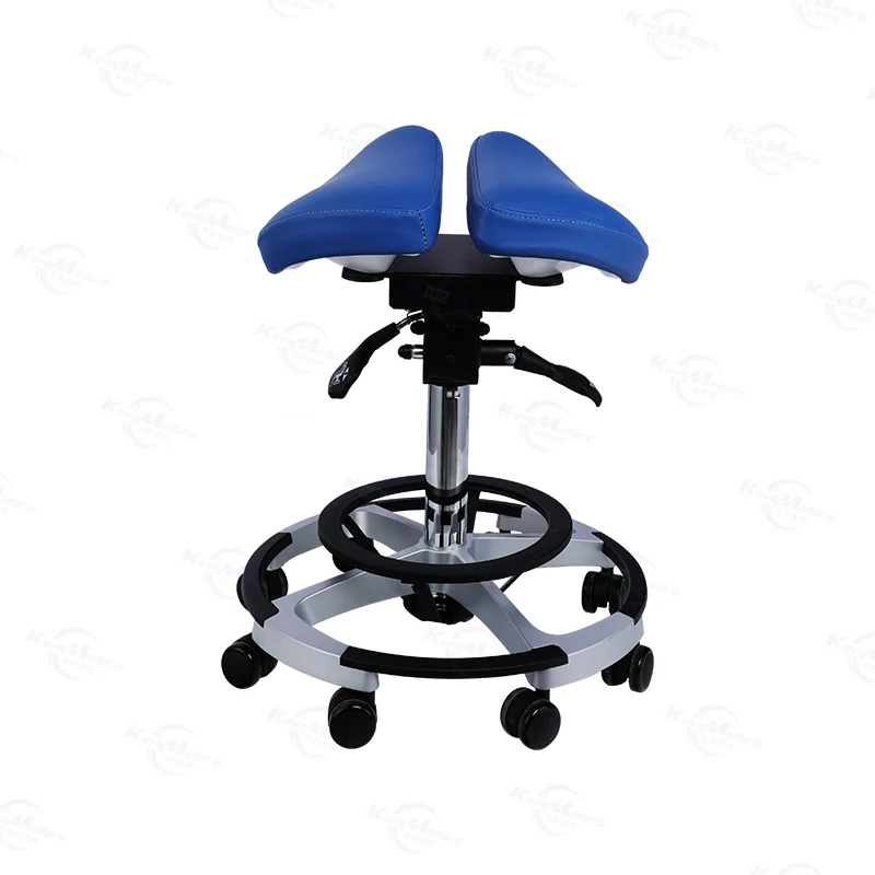 KX2302 Hospital furniture ergonomic medical doctor stool chair with backrest