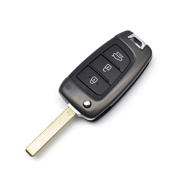 Новый корпус дистанционного ключа для H-yundai I20 I30 IX35 I35 A-Cent K-ia Picanto S-portage K5 3 кнопки складной чехол управления