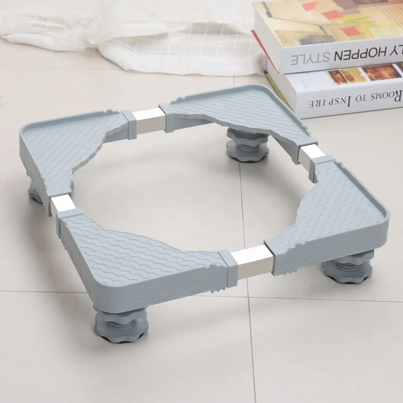 China supplier best price adjustable mini refrigeraotr fridge base stand for washing machine base