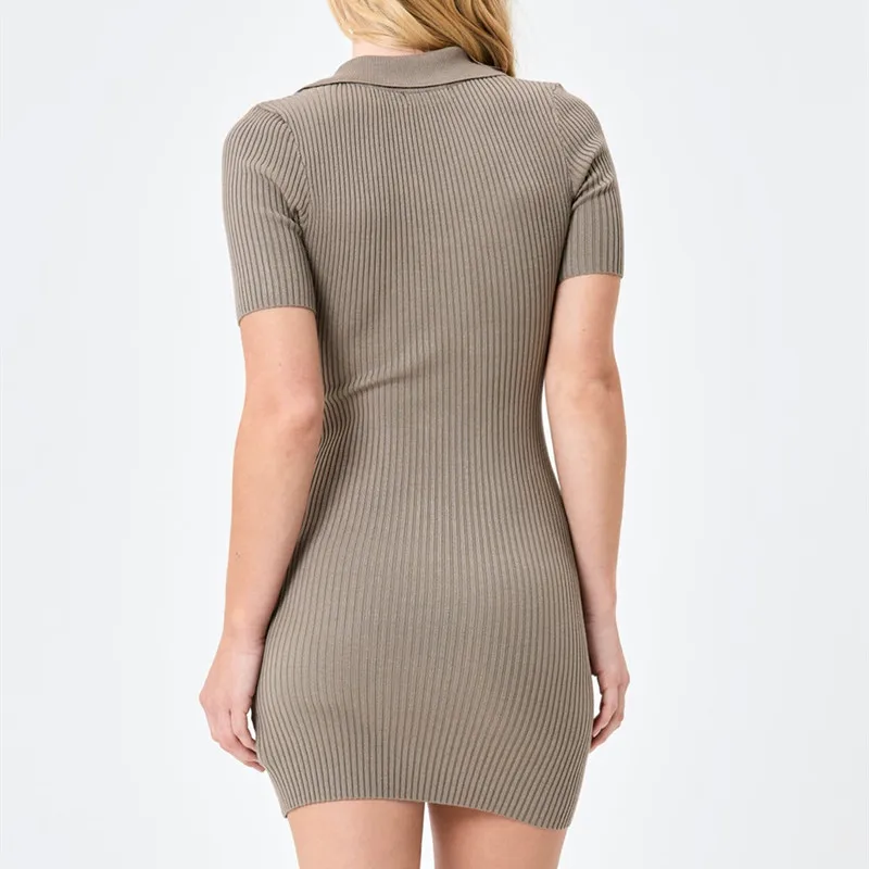 Wholesale fashion cable girl knitted short dress women skirt for summer