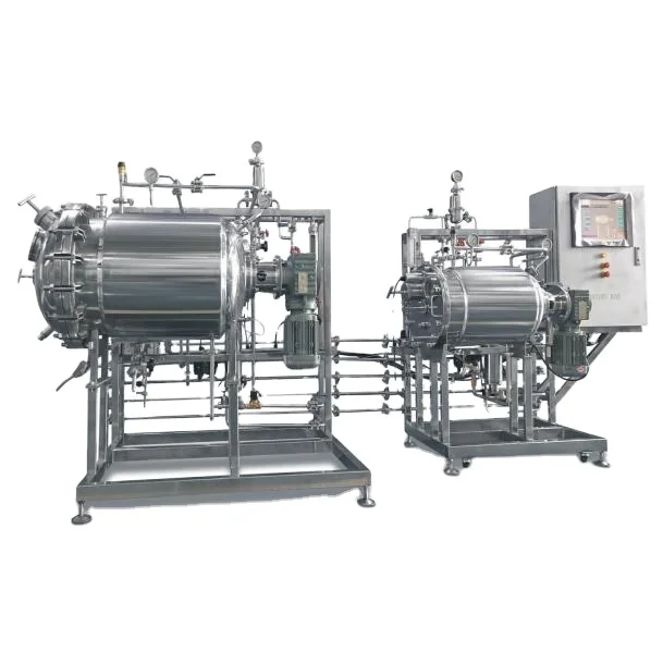 Stainless steel revolving tank industrial steam iron fermenter 500 liter bioreactor bacteria ferment lactique