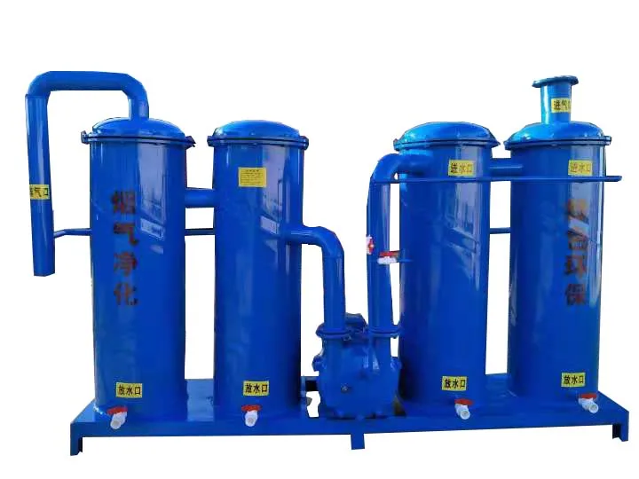  Высококачественное оборудование для очистки газов из пластика удаления дыма
