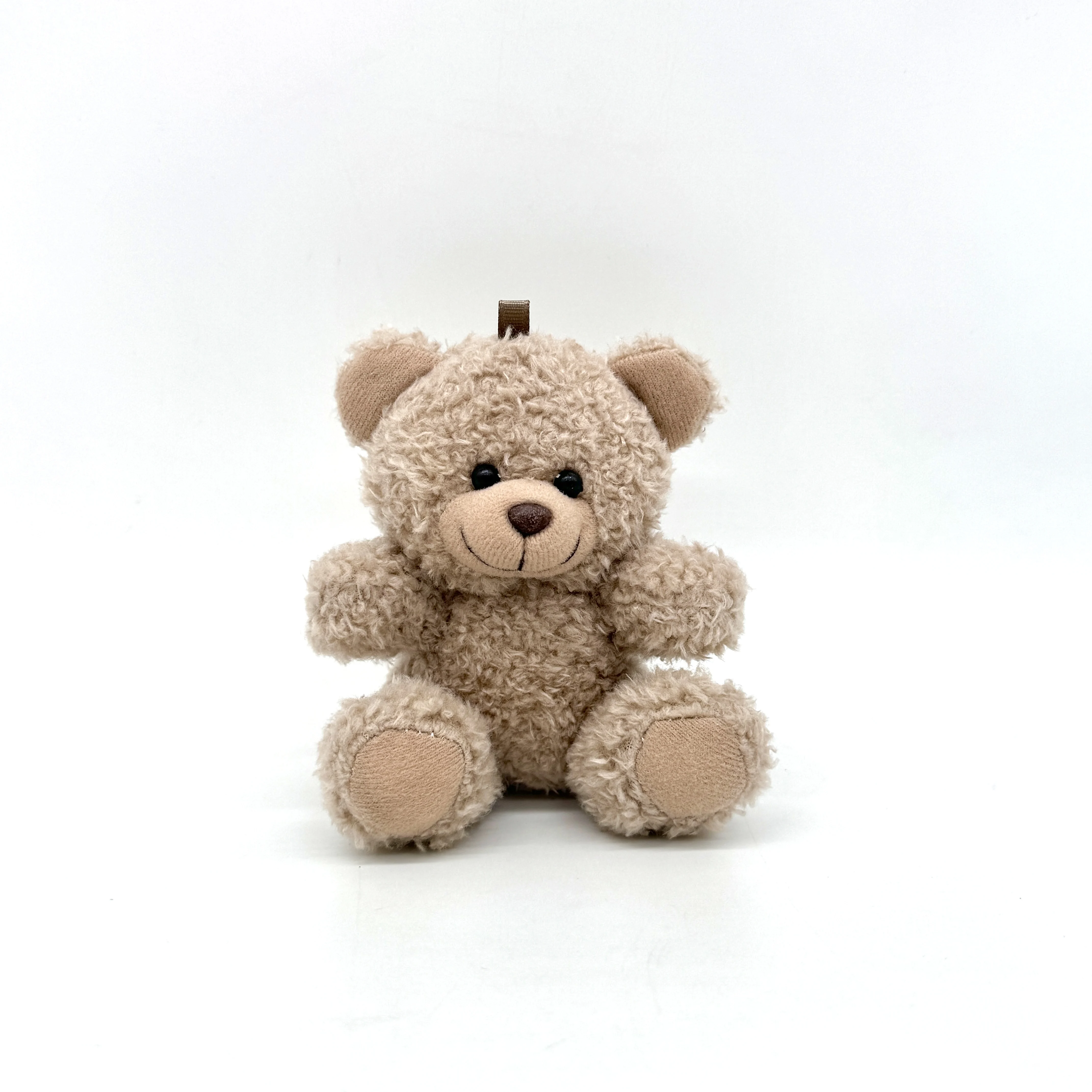 Custom cartoon teddy bear plush toy 11cm mini size cute animal plushies doll keychain Pendant bear plush doll kids cute gift