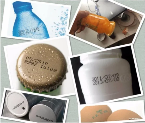 Portable Inkjet Coder Handheld Label Code Printer Continuous Inkjet Dot Matrix Coding Machine for Plastic Glass Carton Tube