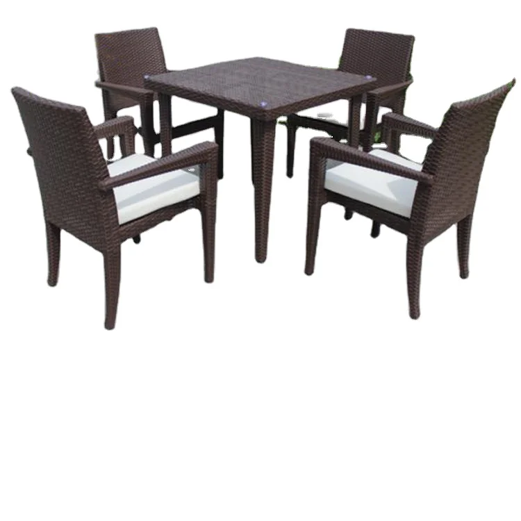 aluminum plastic outdoor tables and chairs alum frame
