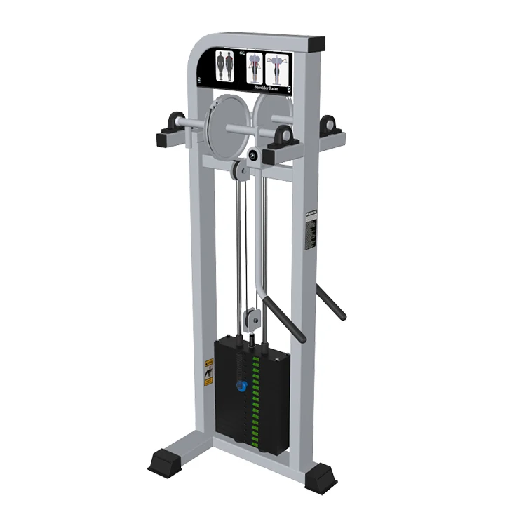 commercial Multi Functional Gym Pin Load Selection Shoulder Raise Standing for club gym equipment machine