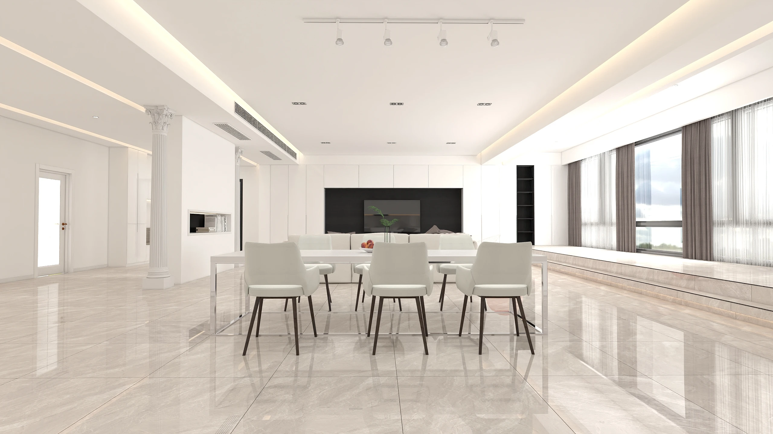 800x800mm  hot sale gray color porcelain polished marble tiles for bathroom floor