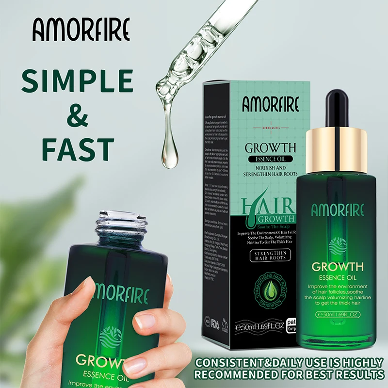 Private Label Organic Smoothing Repairing Hair Care Treatment Anti Loss Regrowth Scalp Elixirs Hair Growth Oil Serum 50ml