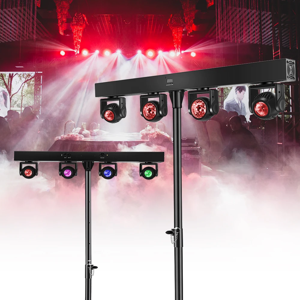 Hot Sell Aluminum Dj Light Stand Stage Moving Head Totem Truss Double Sides Moving Head