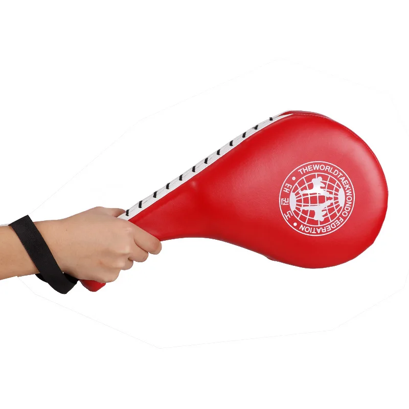 Adult And Children Taekwondo Boxing Fitness Training Equipment Pu Foot Target Fitness Training Equipment Hand Double Leaf Target