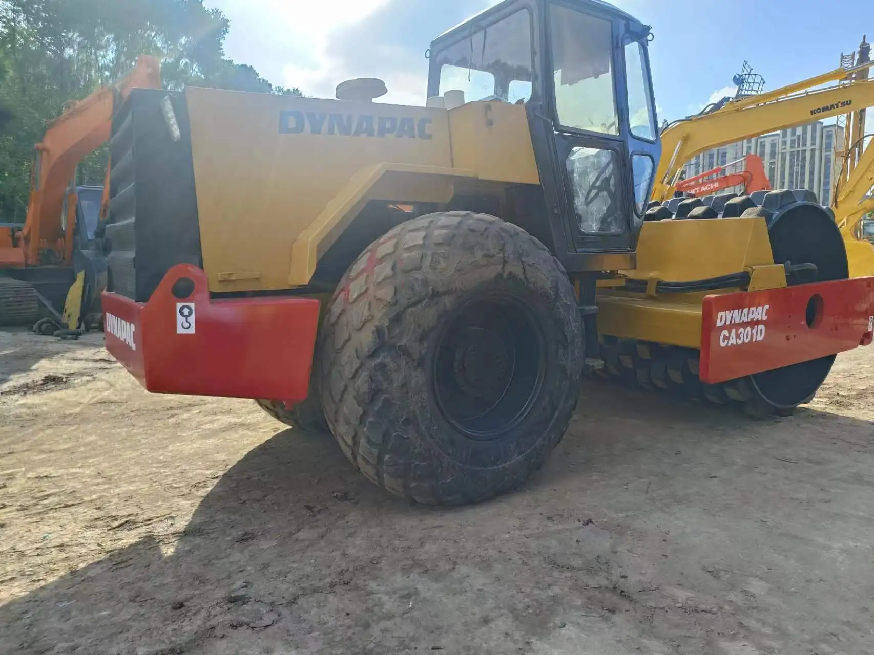 Used Dynapac Compactor CA301D with excellent performance Second Hand Dynapac Roller CA301D at sale