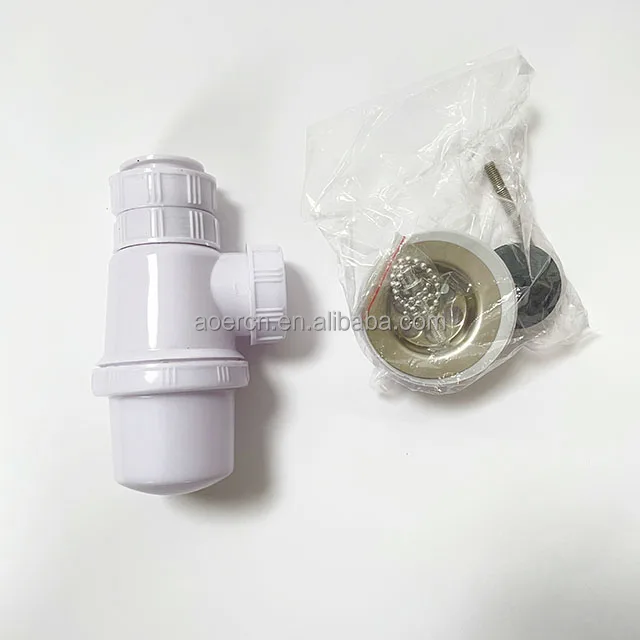 Basin Drainer Siphon Sink Bottle Trap