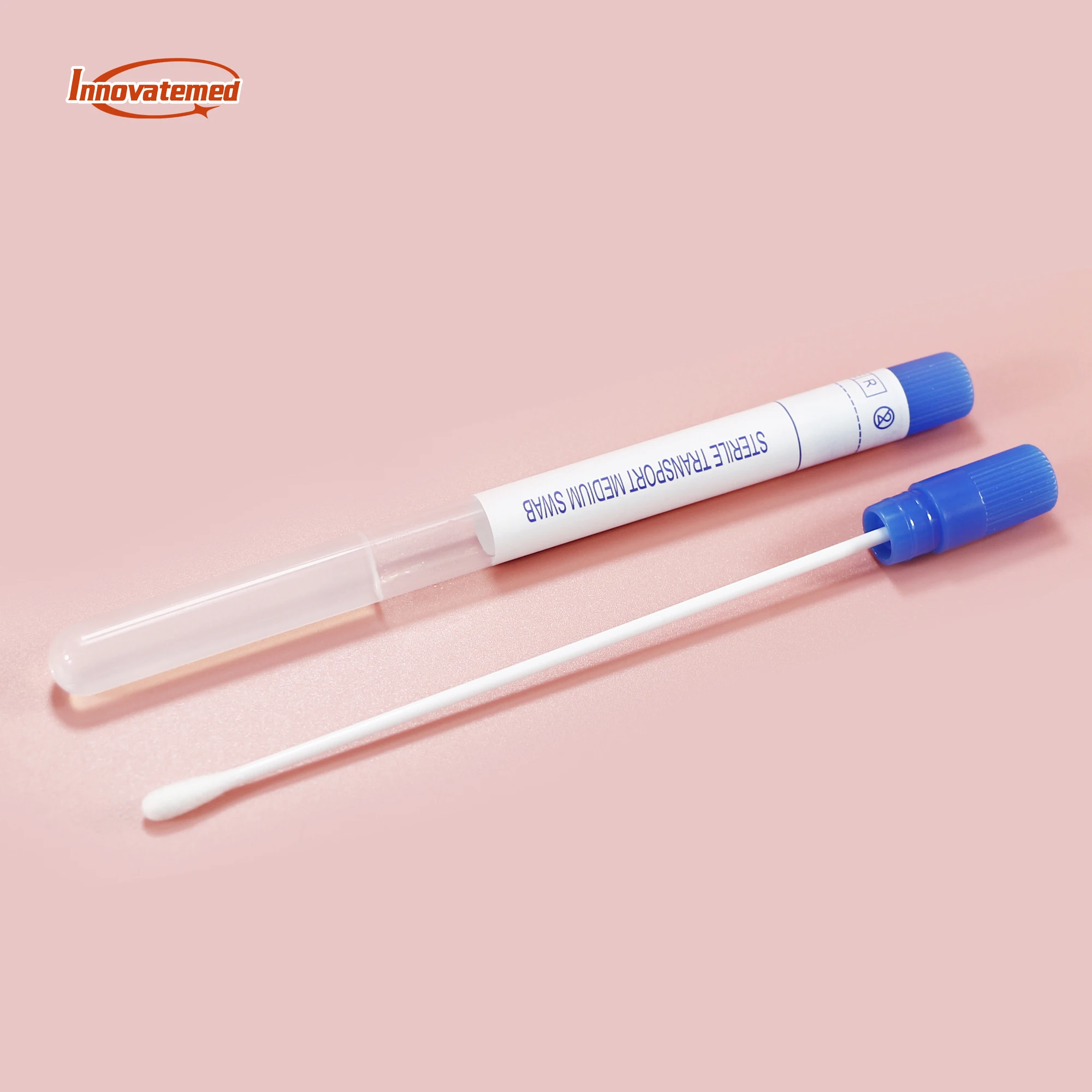 172mm plastic tube amies transport media for specimen collecting use