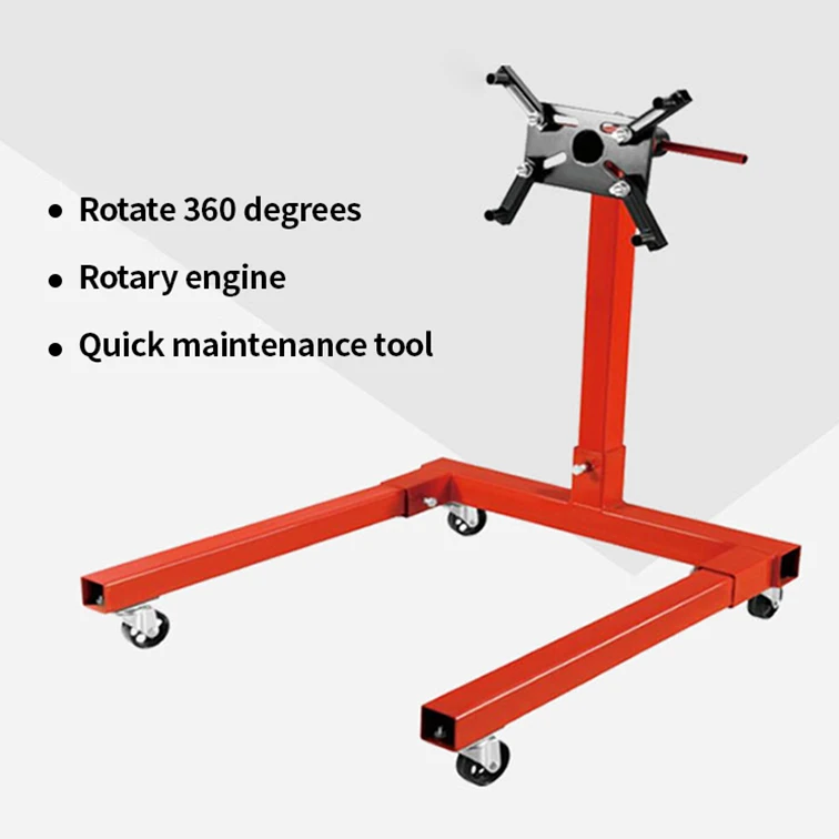 Оптовая продажа для сборки и разборки двигателей 1250 фунтов Емкость 360 градусов головки двигателя стенд ремонта автомобиля