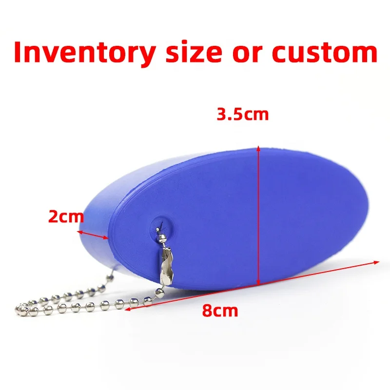 Soft Float Keychain Lifeguard Buoy Keychain Floatable Keychain Boat Fenders Marine Key Chain Custom Shape Floating Key Chain