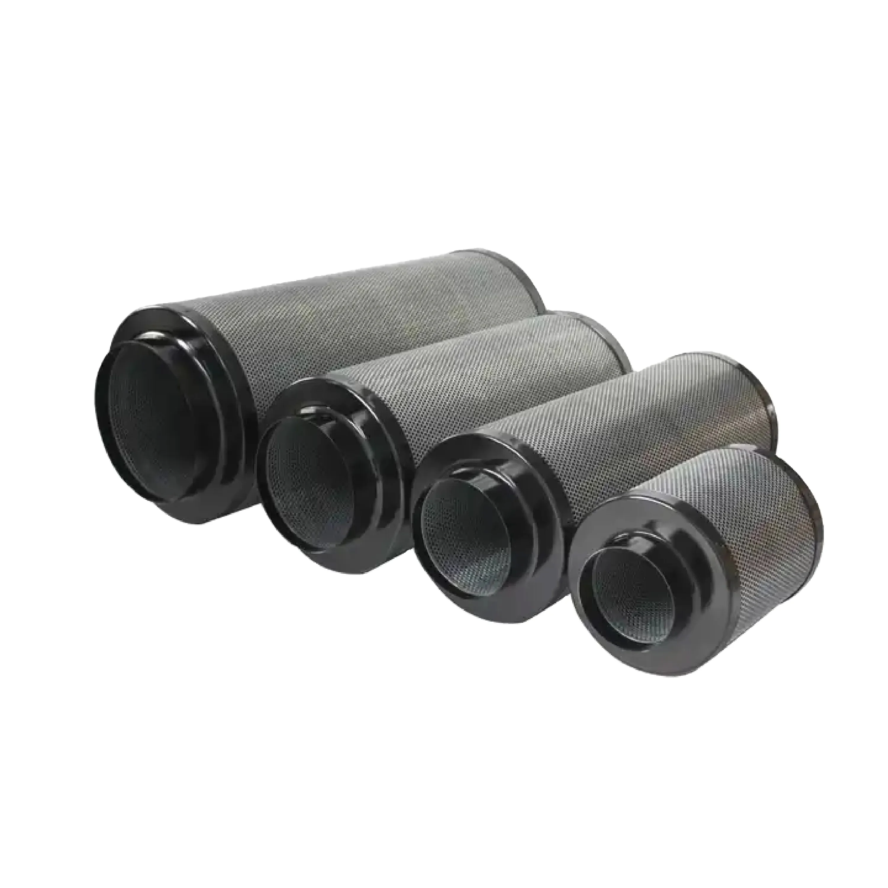 Hydroponics silver 38mm 6inch *300mm grow activated carbon air filter for ventilation