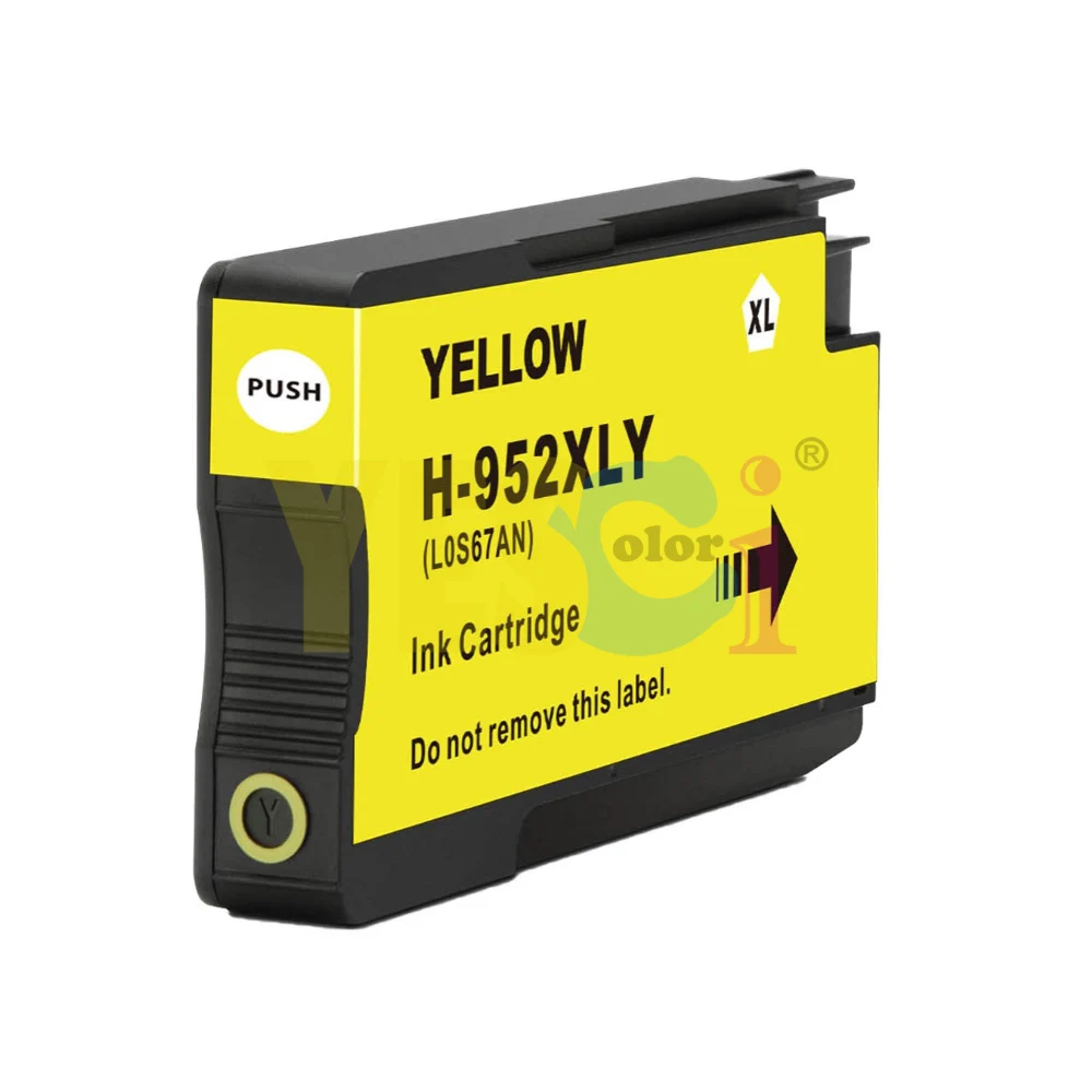 Yes-colorful 952 956 XL 952XL 956XL Premium Compatible Color Inkjet Ink Cartridge HP952 For HP Officejet Pro 8710 8216 Printer