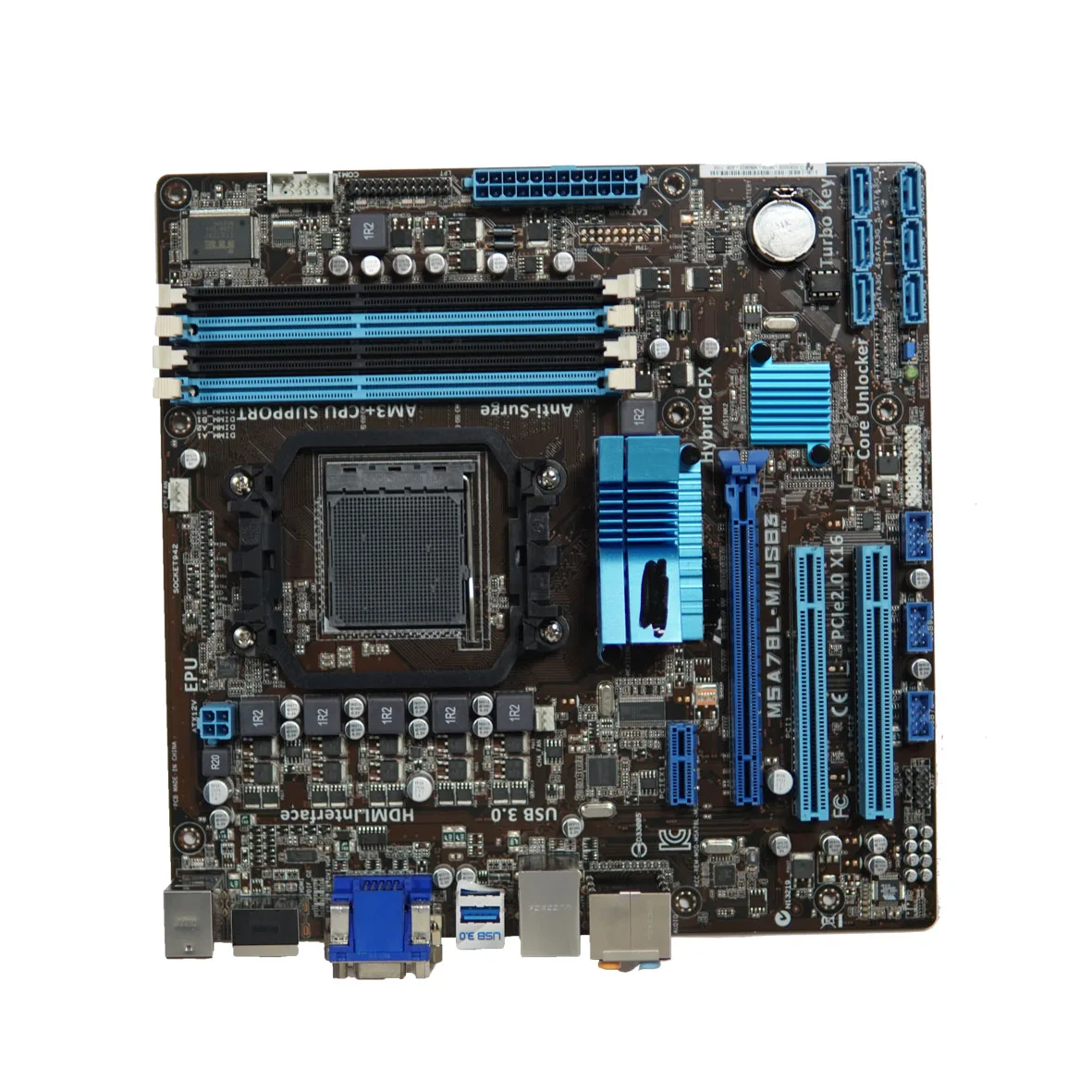 Материнская плата M5A78L-M/USB3 с AMD 760G/780L 8 Гб DDR3 для