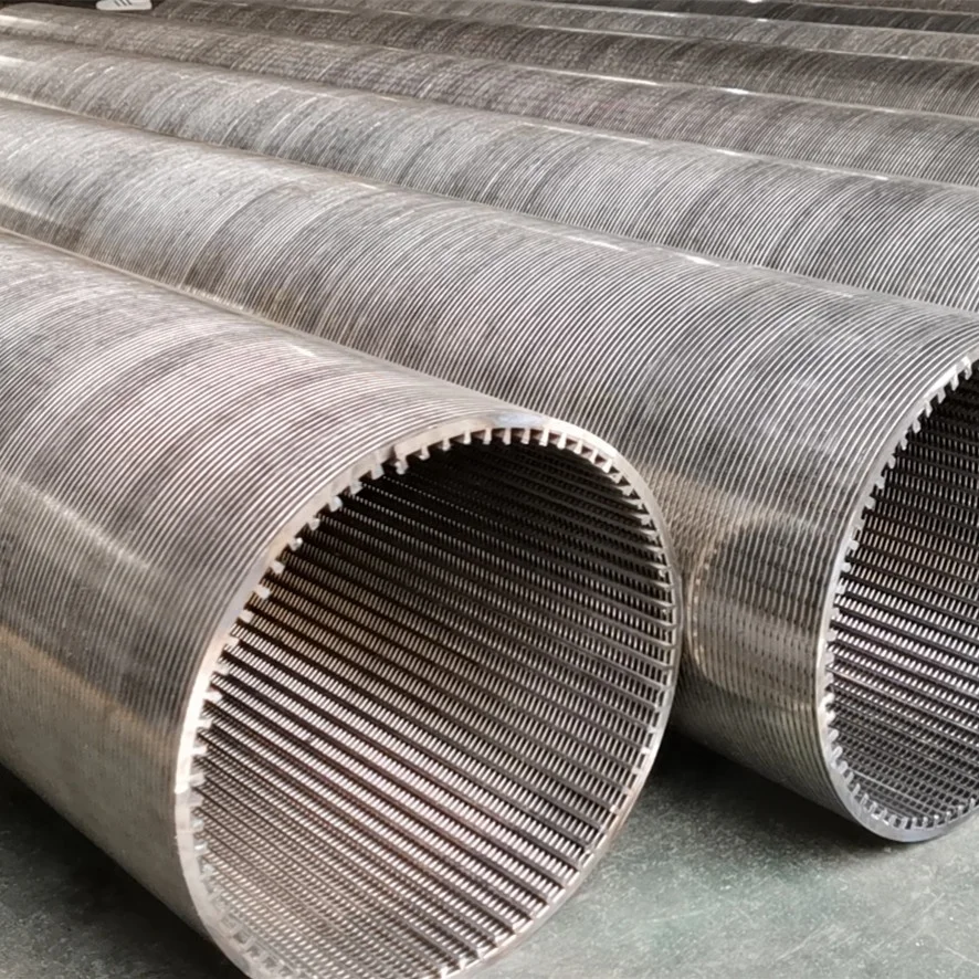 Available stainless steel Johnson v wire water well screen for solid-liquid separation
